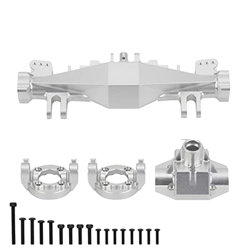 Carcasa de eje delantero LOS242031 de aluminio mecanizado RCAWD para Losi LMT 1/8