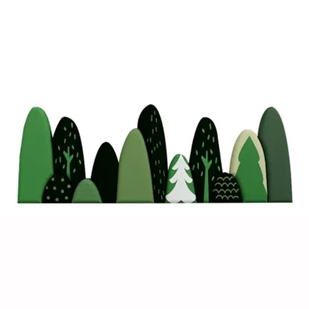 Pegatinas de pared anticolisión de poliuretano autoadhesivas 200x50 cm para niños
