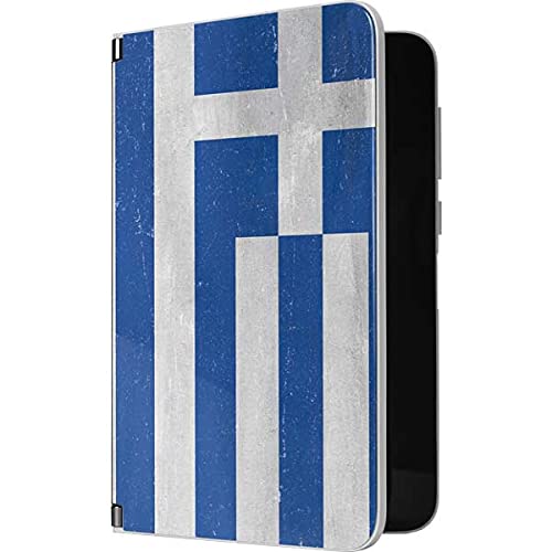 Skinit Tablet Decal Skin Compatible with Surface Duo Originally Designed Greece Flag Distressed Design