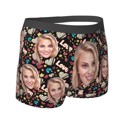 Custom Underwear for Men, Custom Men's Underwear Briefs Shorts with Face, Customized Gifts for Husband2