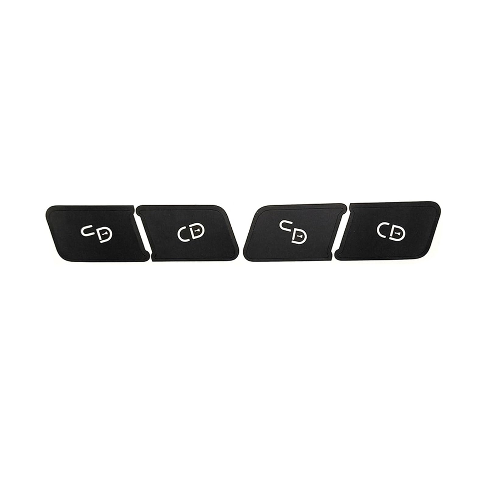 Wsbojxth One Color Repair Patch Compatible With Benz For Cla C117 Gla X156 2013 2018 Cla180 For Cla200 Gla200 Car Door Lock Control Switch Button Repair Sticker Decal(Style A)