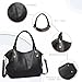 Miss Lulu Handtasche Damen groß Shopper Tasche Tote Bag Henkeltasche Weichen PU Leder mittelgross Umhängetasche