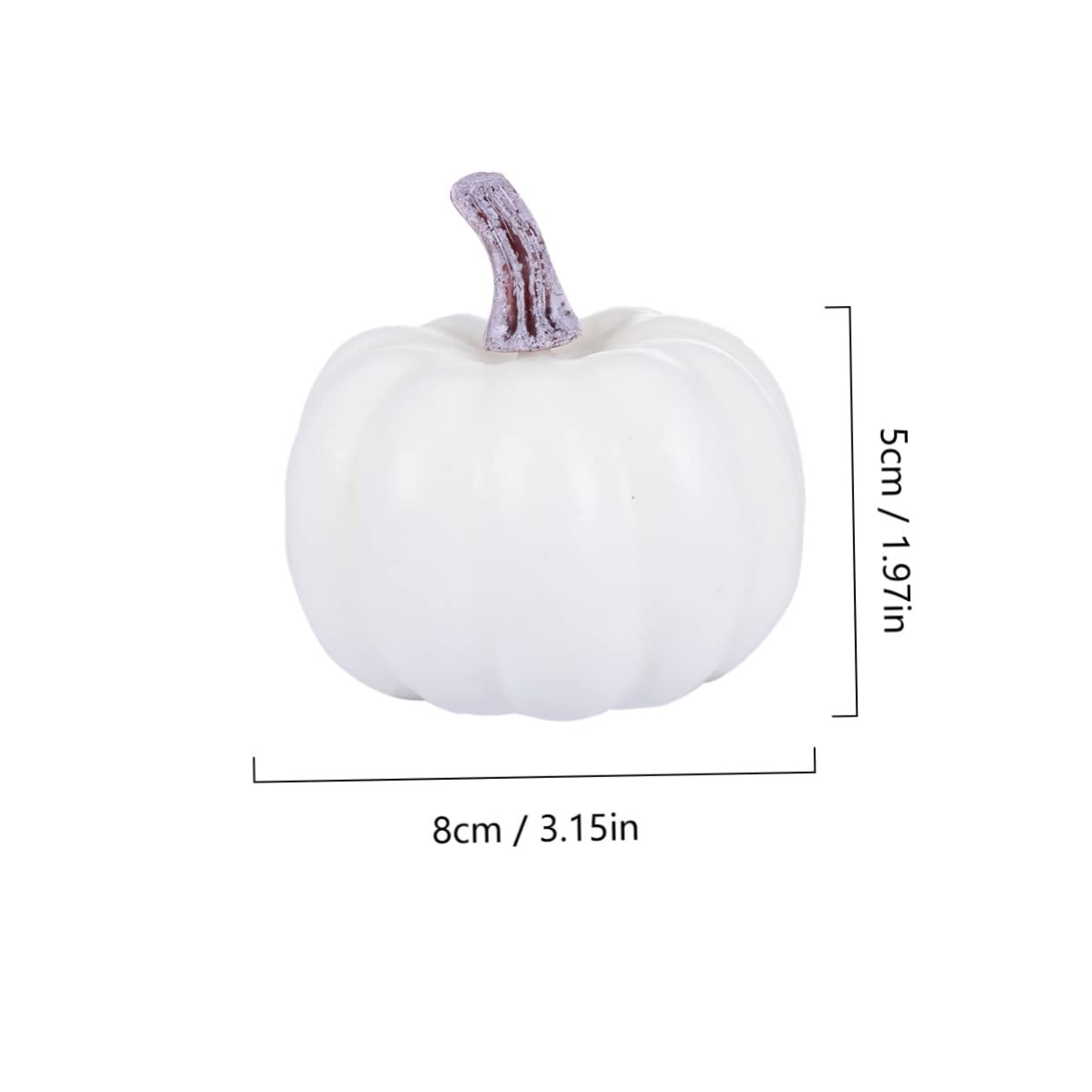 OUNONA 72stücke Teiliges Künstlichen Kürbissen Ahornblättern Kiefernzapfen Und Eicheln Dekoration Für Halloween Thanksgiving Und Weihnachten Für Tisch Und Wohnraumgestaltung