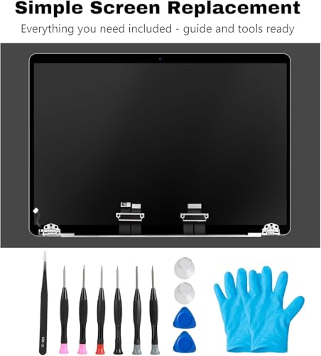 Image of A3112 A3185 A3401 Screen Replacement for 14.2 inches MacBook Pro M4 2024 Year 3024x1964 Replacement LCD Full Assembly for EMC 8526 EMC 8623 EMC 8894 Silver