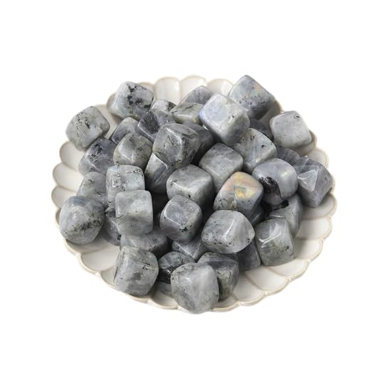 Namzi 100g Gray Natural Crystal raw Stone Block Stone Aromatherapy Stone Expansion Stone Fish Tank Decoration Natural Block Stone 1.5-2cm