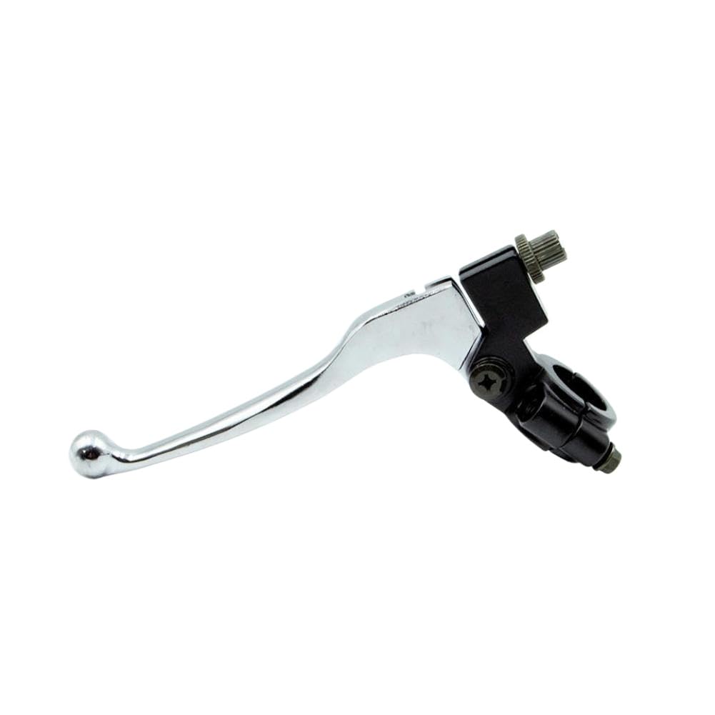 CasdsDtub Motorcycle Clutch Brake Handle Lever Perch 22mm 7/8 Inch Compatible with CRF50 XR50 KLX110 SSR125 Pit Bike(Silver)