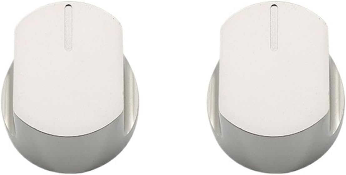 2 Pack 8mm Alloy Material Rotary Switch Round Knob Gas Stove Burner Oven Kitchen Accessories Handle For Gas Stove(A011-0)