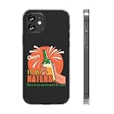 DistinctInk Clear Case for Apple iPhone 11 PRO (6.1' Screen) - Cheers to My Haters