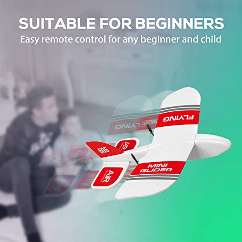 Planeur télécommandé 2.4 GHz KF606 mini avion en mousse EPP à aile fixe pour intérieur - 6