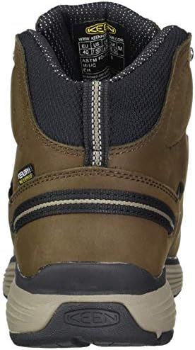KEEN Utility Men's Manchester 6" Soft Toe Waterproof Work Boot, Cascade Brown/Brindle, 8 Wide US | Image 2