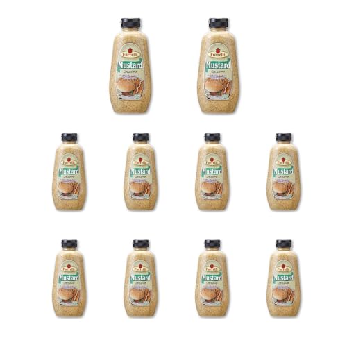 Vandro 粒マスタード 340g ×10 点 (Vandroロゴ付包装)