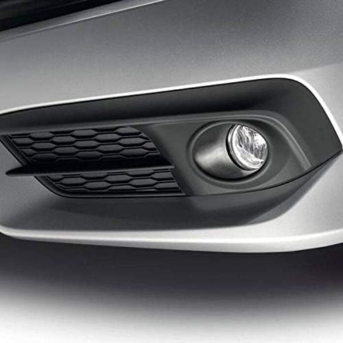 Compatible with 2016 2017 2018 Honda Civic Halogen Fog light Kit w/Bezels/Wiring/Switch/Bulbs (NOT fit Si,Touring & SENS models)