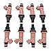 23250-50030 Fuel injector is suitable Compatible with 1998-2010 Compatible With Lexus GS400 LS400 LS430 GS430 CS430 4.0L 4.3L 3UZ-FE(7pcs)