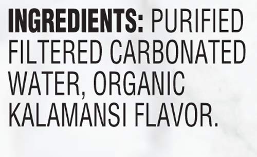 Langers Organic Flavored Sparkling Water, Kalamansi, 12 Ounce (Pack of 8)