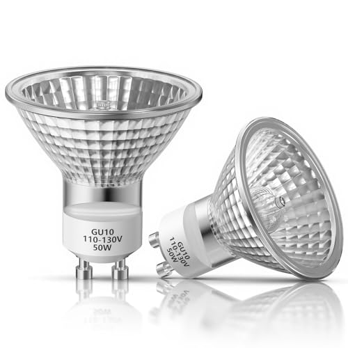 Homelist 2 Pack GU10 Halogen Bulb, Candle Warmer Lamp Replacement Bulbs