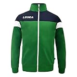 Zip intera Legea Bolivia Full Zip, Giacca Uomo, Verde/Blu, S