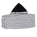Generic Premium Surfboard Protective Cover for Shortboards and Funboards, others+others, 200cm Black and White