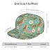 Fashion Baseball Cap Dad Hat for Girls and Boys, Red Floral Leopard Cheetah Art Adjustable Snap Breathable Golf Cap Outwear