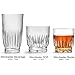 Libbey Winchester Rocks - Set 6 Bicchieri In Vetro Pressato 290 Ml - Lavabili In Lavastoviglie, Robusti Ed Eleganti, Per Acqua E Bevande Fredde