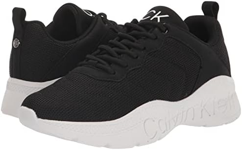 Calvin Klein Women's CECYLE Sneaker, Black, 8 Review | Image 6