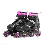 Patins Inline Roller Semi Profissional Conect - Mega Compras (31 ao 34 Roxo)