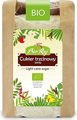 Sucre de canne léger BIO 500 g - BIO RAJ Cover