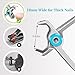 DRMODE Nail Clippers for Men Thick Nails - Large Toe Nail Clippers for Thick Nails for Senior with Wide Jaw Opening, Sharp Finger Nail Clippers Adult Cutter for Tough Nail