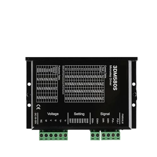 Pilote de moteur pas à pas triphasé 3DM580S 24-50VDC pour commande numérique - 4