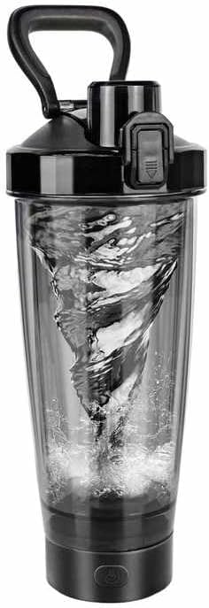 プロテインシェイカー 600ml シェイカー プロテイン USB-C充電式 シェイカーボトル 洗いやすい protein shake