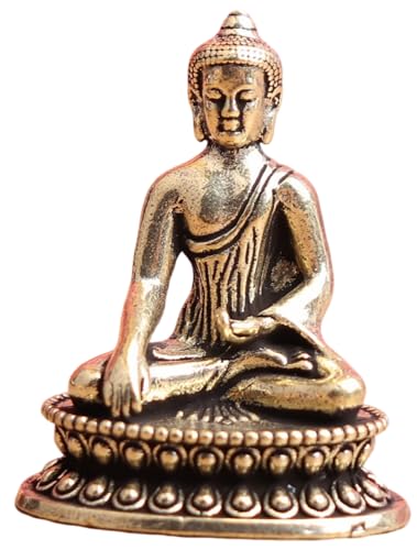Estatua de Buda Shakyamuni de Bronce para Meditación