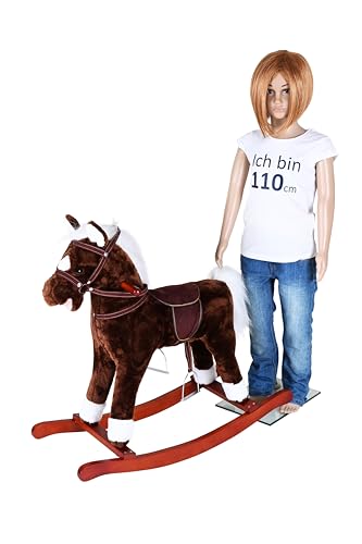 KNORRTOYS 40500 - Schaukelpferd Brauny