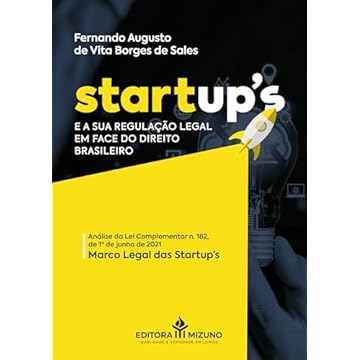 Capa do livro Startup’s e a sua Regulação Legal em Face do Direito Brasileiro
