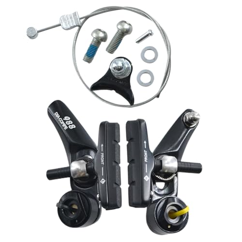 ZEOSS Dia-COMPE DC988EX Cyclocross Cantilever Brake Set (Front & Rear) Black, DP3132-Q