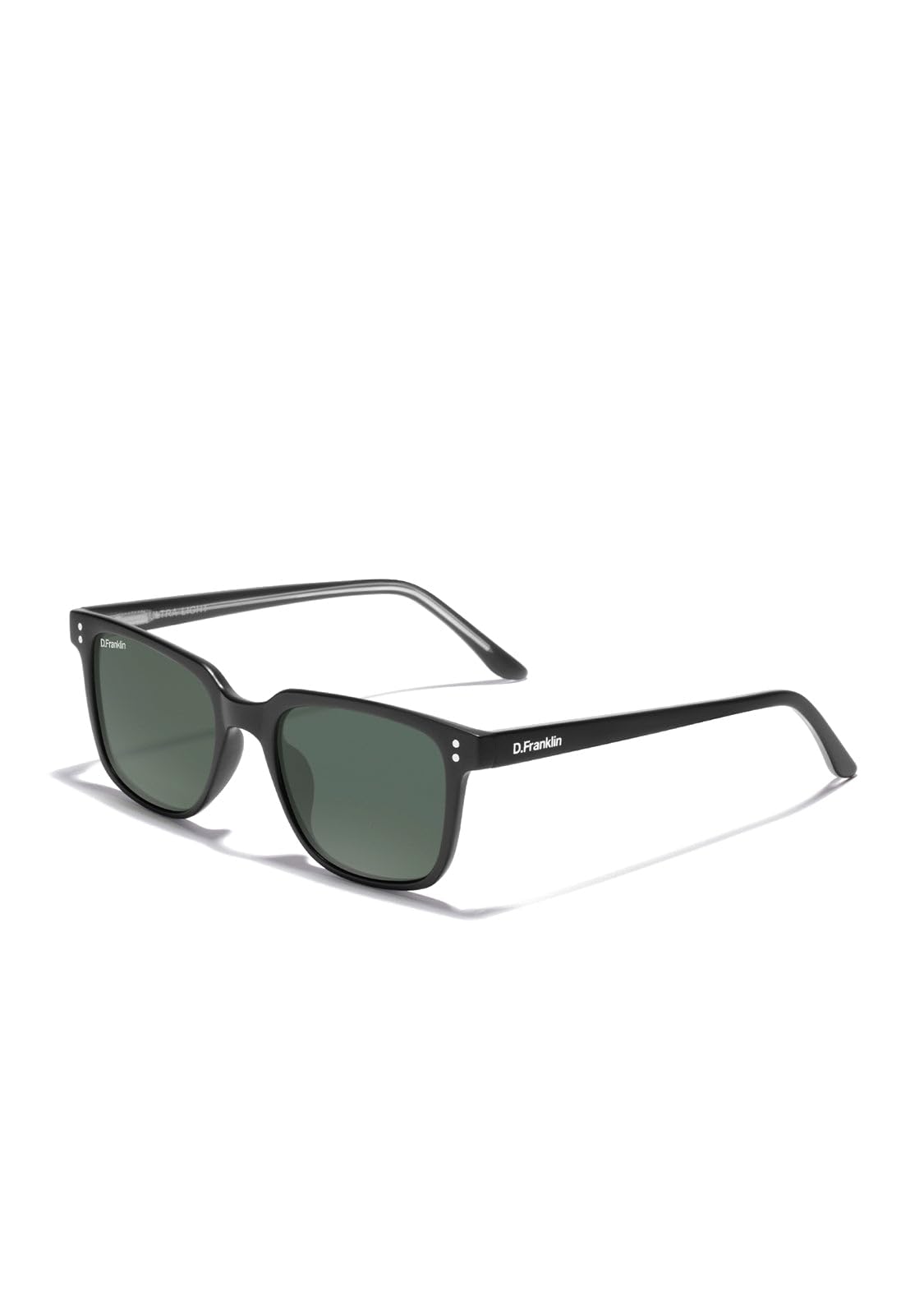 D.Franklin Sonnenbrillen - Unisex - Sonnenbrille mit UV- Schutzgläsern - Modell ultra-light-sq-low - Rechteckig - Für Männer und Frauen - Sunglasses