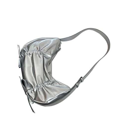 Sac à main plissé avec nœud papillon style coréen - 2
