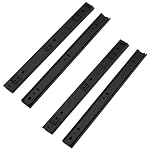 MOCNT – MOCNT 2 Paar (4 Stück) 450mm Schubladenführungen 27mm Nut Sc