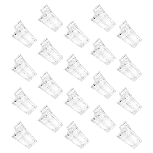 20 Clips de Cristal para Manicura y Extensión de Uñas miniatura 1
