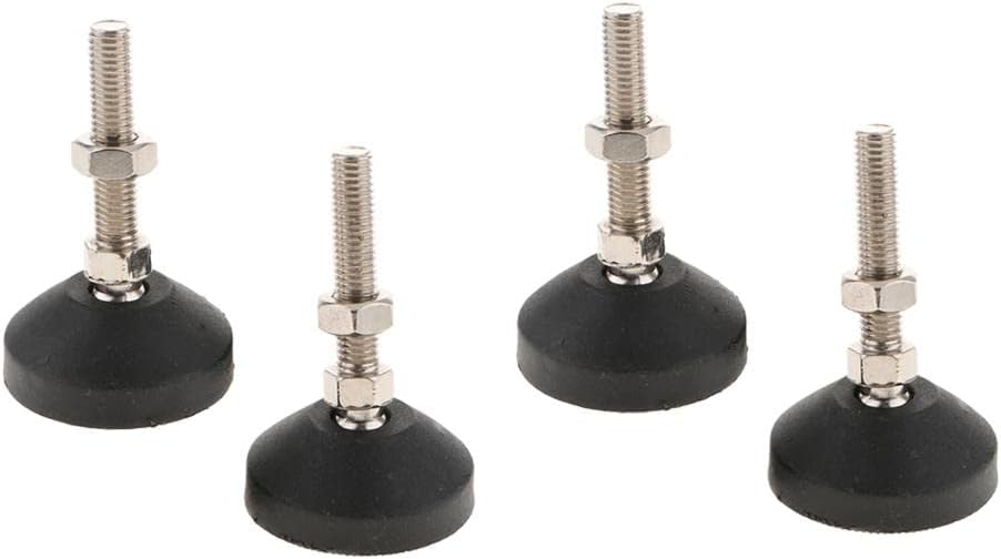 4X Carbon Steel Adjustable Furniture Leveler Leveling Feet 50Mm 50-M10X50MmHome & Garden|Furniture|Other Home Furniture