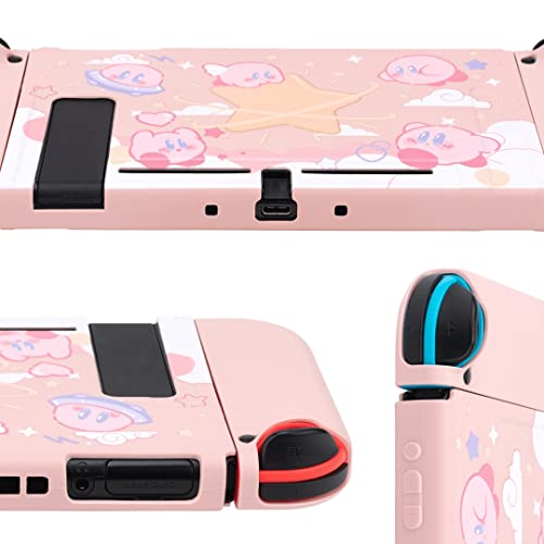 ENFILY Linda capa macia à prova de choque compatível com Nintendo Switch, capa durável resistente a