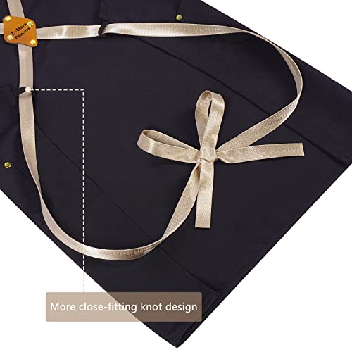 T-Mars Dancers Chef Apron, Cross Back Apron, Adjustable Bib Cooking Apron With 2 Pockets For Men Women #TOP5