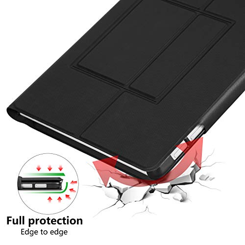 Chesona Surface Go Case With Keyboard Ultra-Thin Stand Pu Leather Business Cover Wireless Keyboard Case For Microsoft Surface Go 10 2018 Released, Black #TOP4