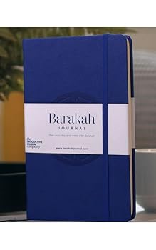 Hardcover The Productive Muslim Company 2021 A5 Blue Hardcover Daily, Weekly, Monthly Planner Book