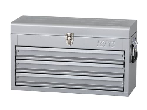 京都機械工具(KTC)ツールチェスト(3段3引出し)シルバー SKX0223S