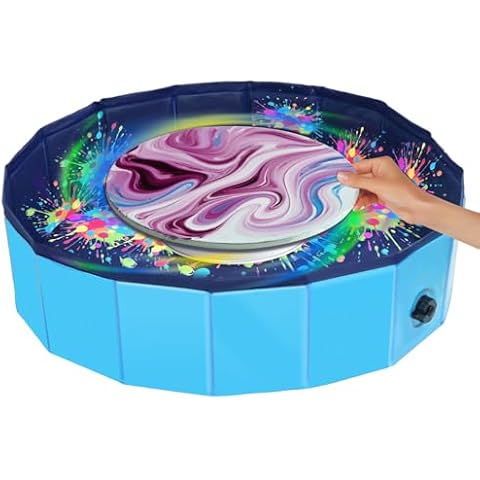 Gotorido Acrylic Paint Pouring Splash Guard Cover