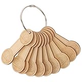 UKCOCO Tavola Avvolgimento Gomitoli in Legno per Lana e Filati Organizzatore Filo per Maglia e Cucito Strumento DIY per Artigianato Bobina Tessitura Facile e Groviglio