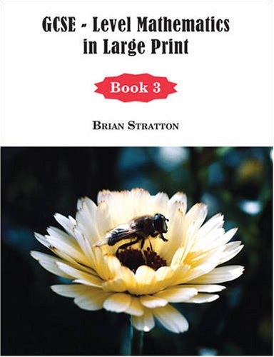 Buy GCSE Level Mathematics in Large Print: Bk. 3 Book Online at Low ...