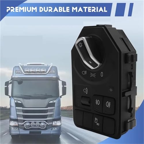 Interruptor de faros para camiones Scania repuesto compatible con panel de luces 5