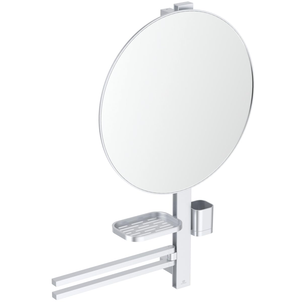 Miroir de courtoisie Alu+ Ideal Standard L Argent 640x145.5x817 mm