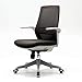 Produktbild Bürostuhl zurück Executive-Computer-Schreibtisch-Stuhl, Stuhl Neigungswinkel verstellbar Ergonomische Schwenker (Color : Black)