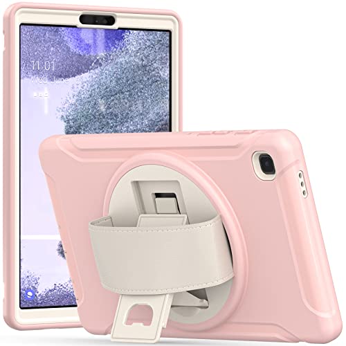 Étui Samsung Galaxy Tab A7 Lite 8.7 coque anti-choc rose béquille
